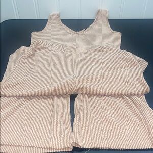 Stylish Tan Jumpsuit